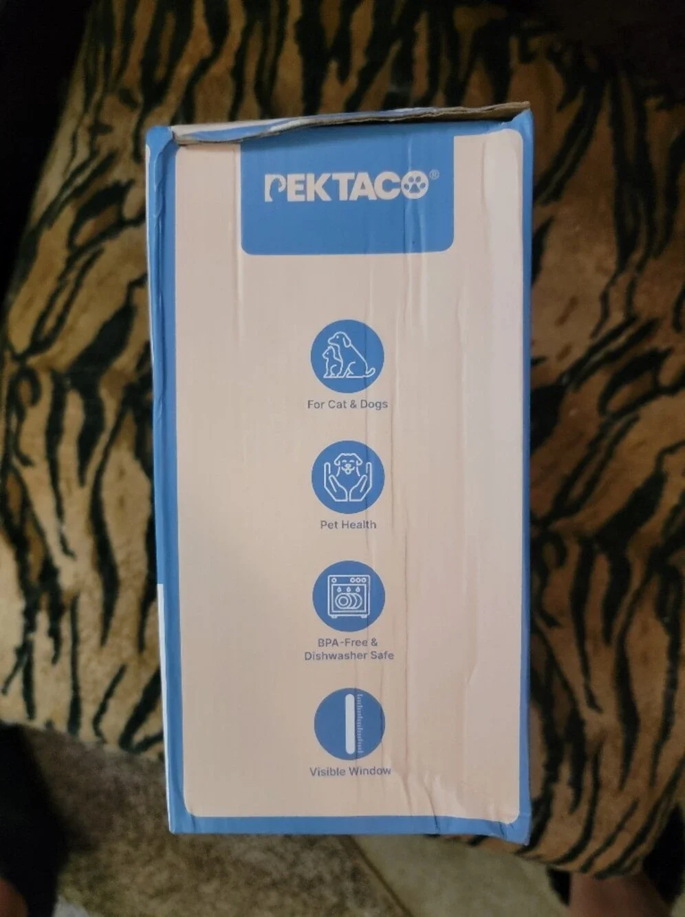 Pektaco Dog Or Cat Stainless Steel Pet Water Fountain - New!